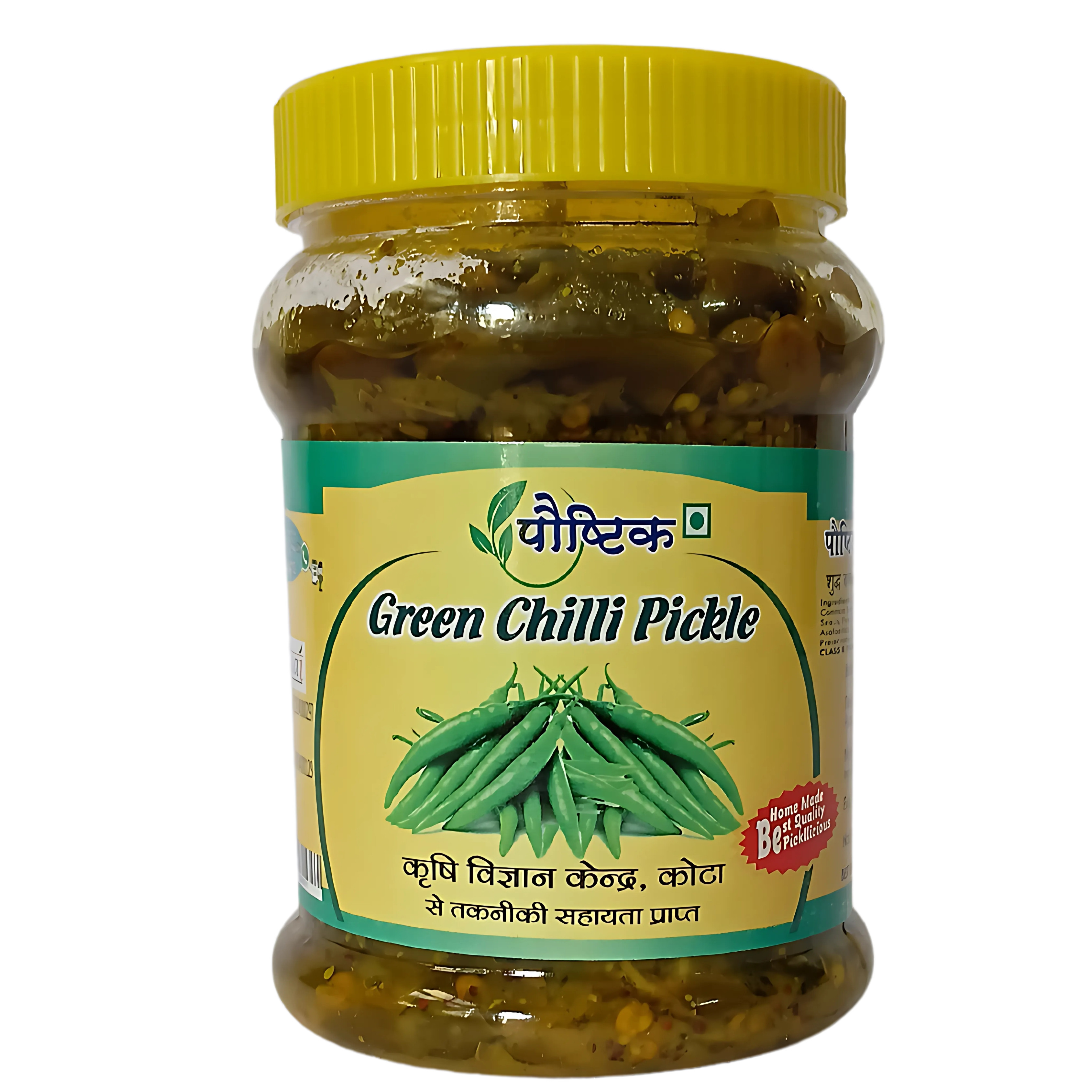 Shree Ji Poshtik Green Chilli Pickle/450 gm
